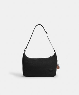 ＜COACH＞レオ　クロスボディ・シグネチャー　ナイロン